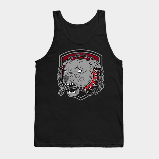 Break the rules : pitbull Tank Top by Shankara